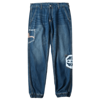 evisu-logo-blue-denim-pants-4