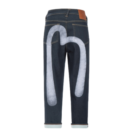 SEAGULL DAICOCK PRINT JEANS-min