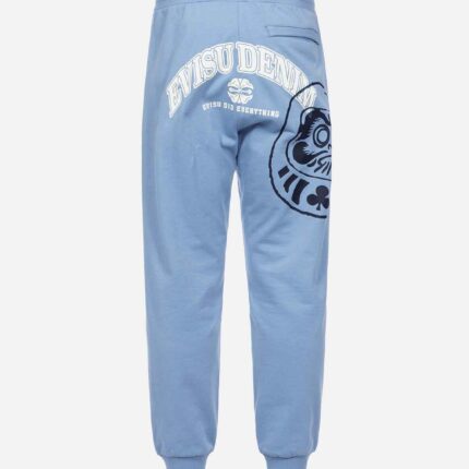 Daruma Print Regular Fit Sweatpants (1)