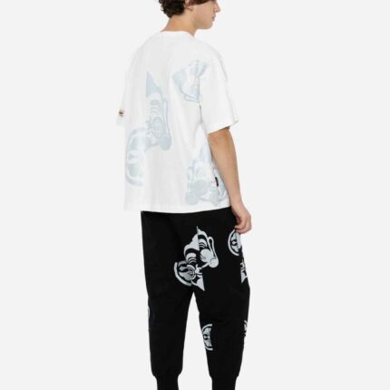 Godhead and Kamon Print Loose Fit Sweatpants 1 (1)