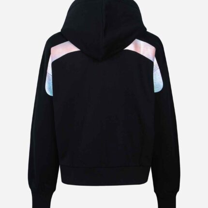 Iridescent Daicock Zip-up Fashion Fit Hoodie (1)