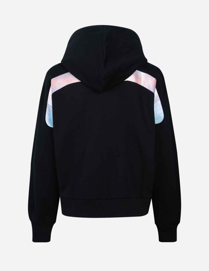 Iridescent Daicock Zip-up Fashion Fit Hoodie (1)