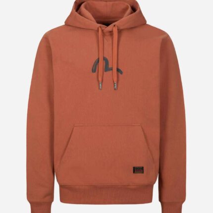 Seagull Print Hooded Sweatshirt (1)